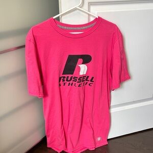 Russell Athletic Bold Pink Tee